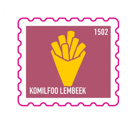 Zegel Frituur Komilfoo Lembeek