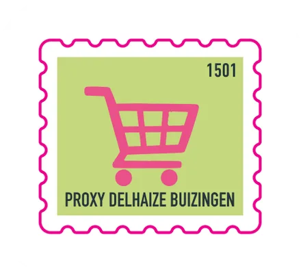 Zegel Proxy Delhaize Buizingen